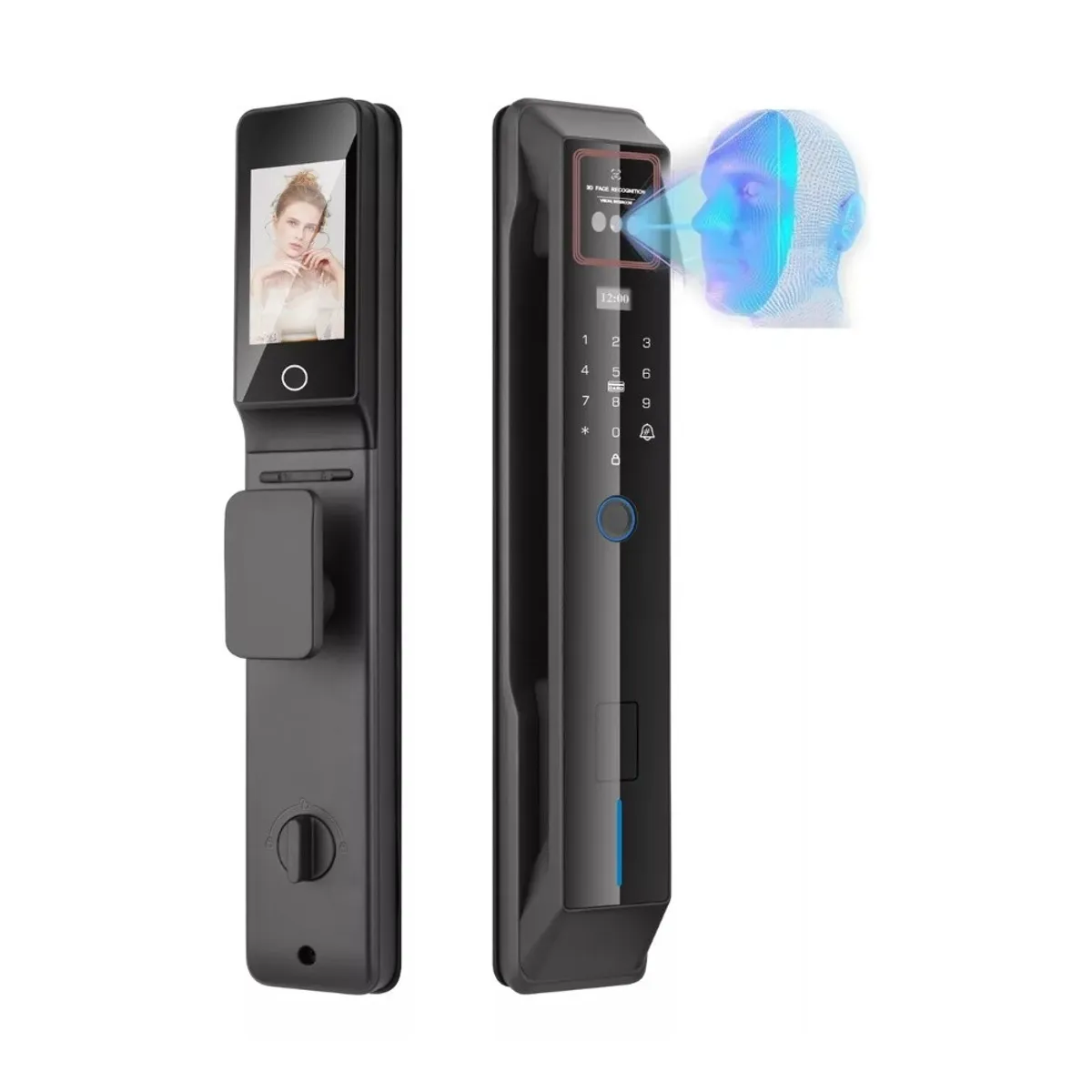 MUNDO MAGIA - Cerradura Inteligente Con Camara Wifi Tuya Versión