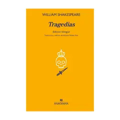 TOP10BOOKS - LIBRO TRAGEDIAS WILLIAM SHAKESPEARE / WILLIAM SHAKESPEARE / ANAGRAMA