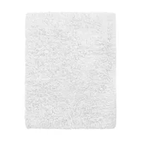 Alfombra Decorativa Antideslizante Ideal Sala y Dormitorio - Blanco