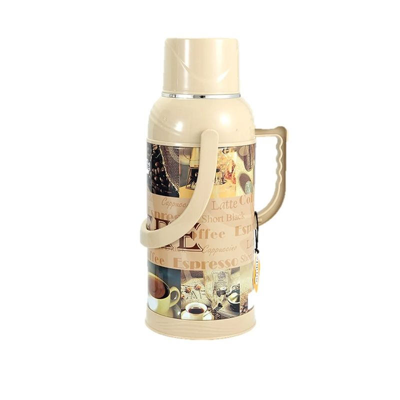 GENERICO - Termo Grande 3.2 Litros Acero Inox Agua Caliente Fria Cafe