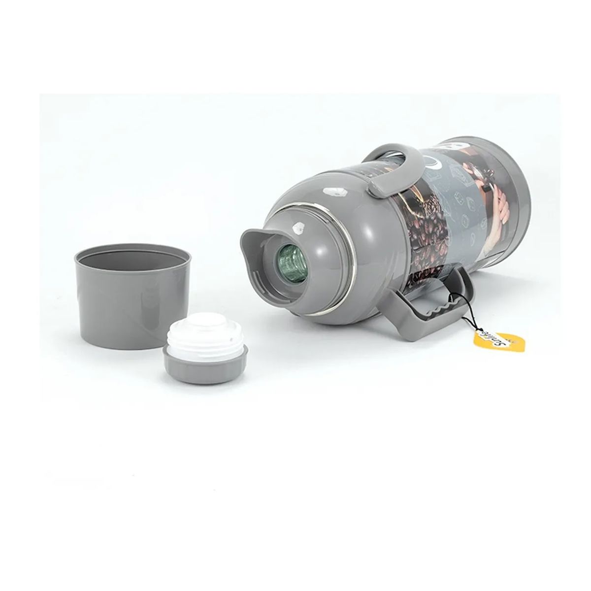 GENERICO - Termo Grande 3.2 Litros Acero Inox Agua Caliente Fria Cafe