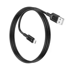 BOROFONE - Cable Micro Usb Carga Rápida Usb A Micro Usb 24a 1mts