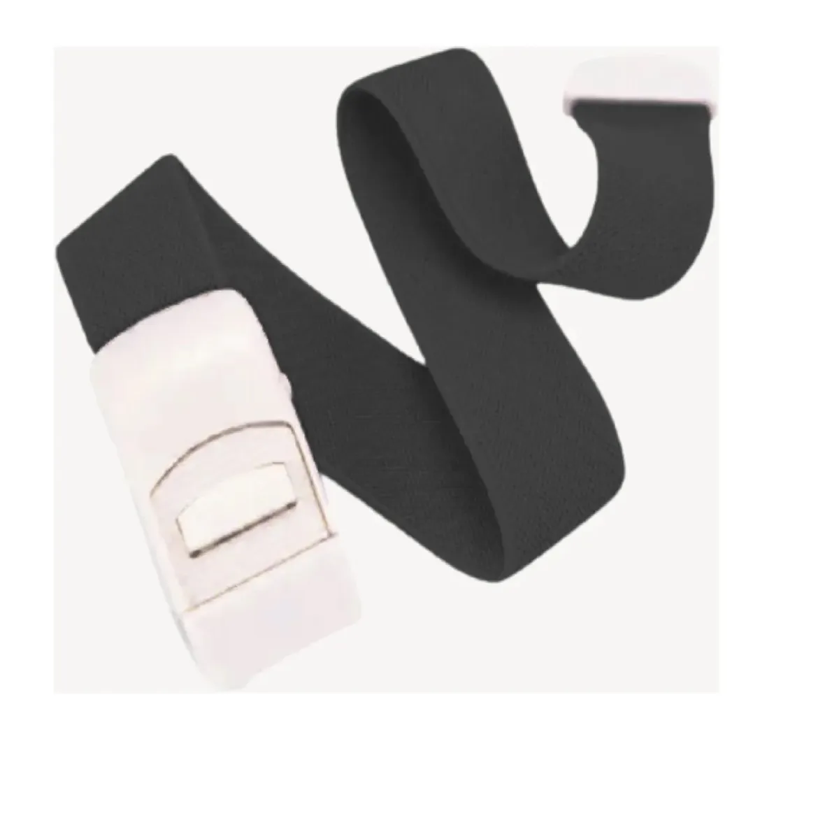 GENERICO - Torniquete Ligadura Elastico Hebilla Medicas Negro 2 Unid