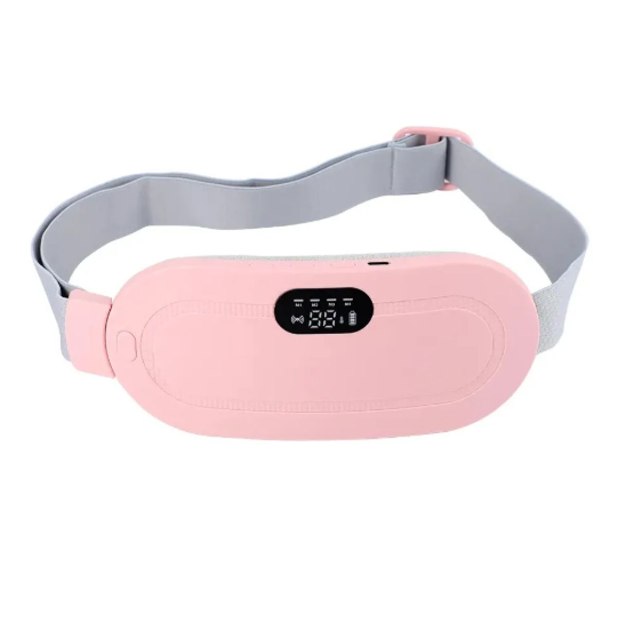 GENERICO - Cinturón térmico para masajes térmico Inalámbrico Modelo Cinturón Rosa