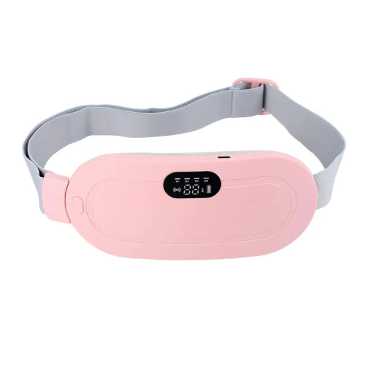 GENERICO - Cinturón térmico para masajes térmico Inalámbrico Modelo Cinturón Rosa