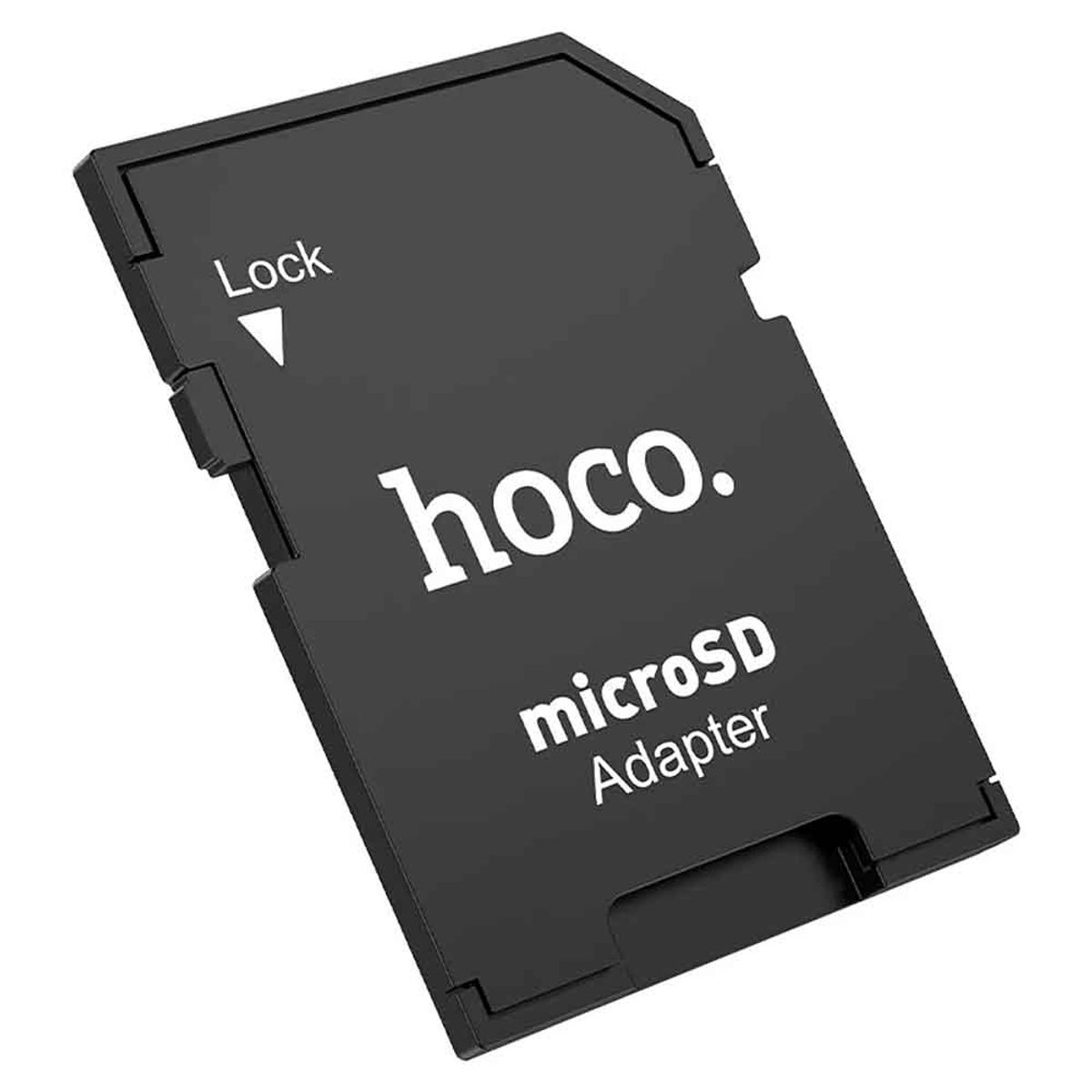 HOCO - Lector Adaptador Sd A Micro Sd Conversor Microsd A Sd