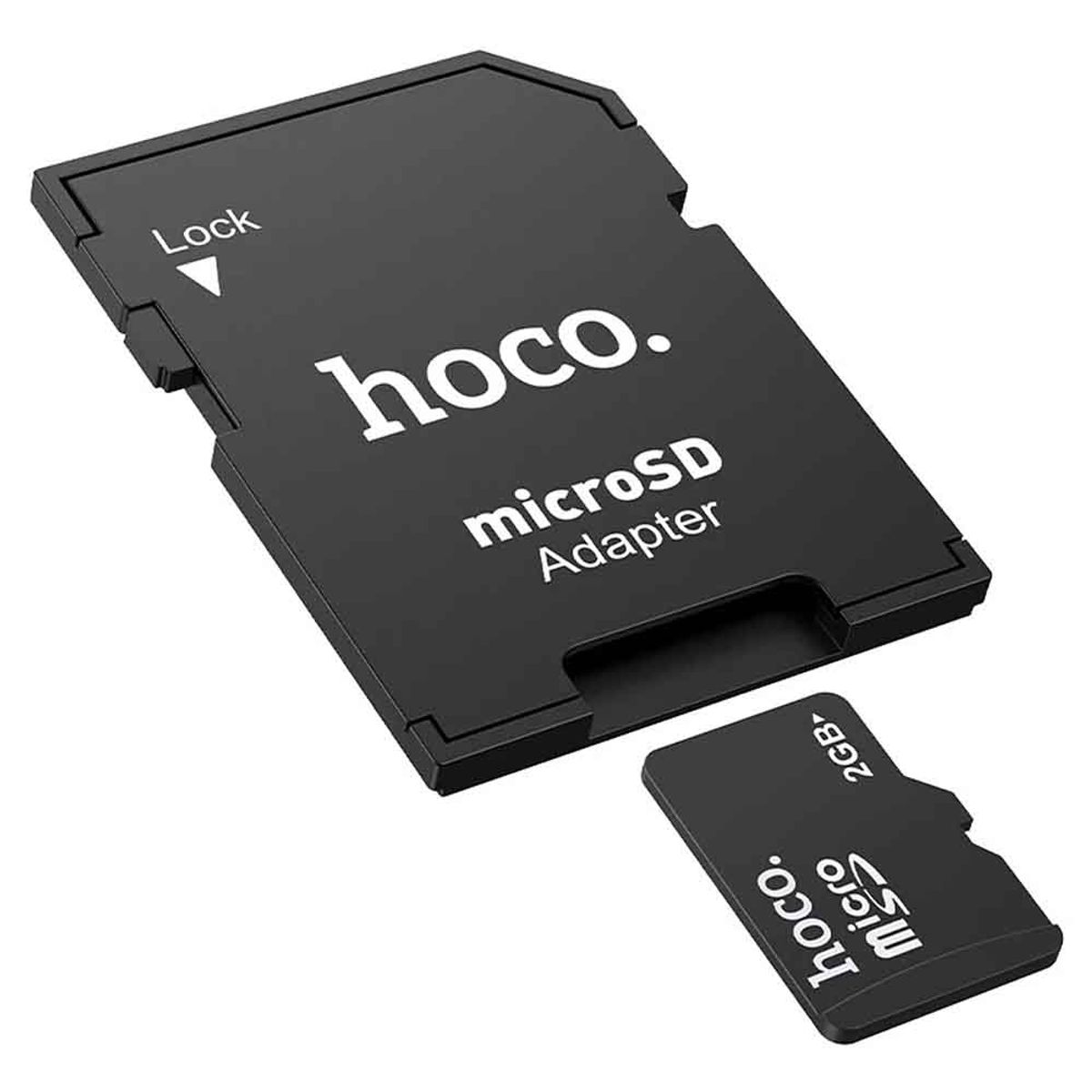 HOCO - Lector Adaptador Sd A Micro Sd Conversor Microsd A Sd