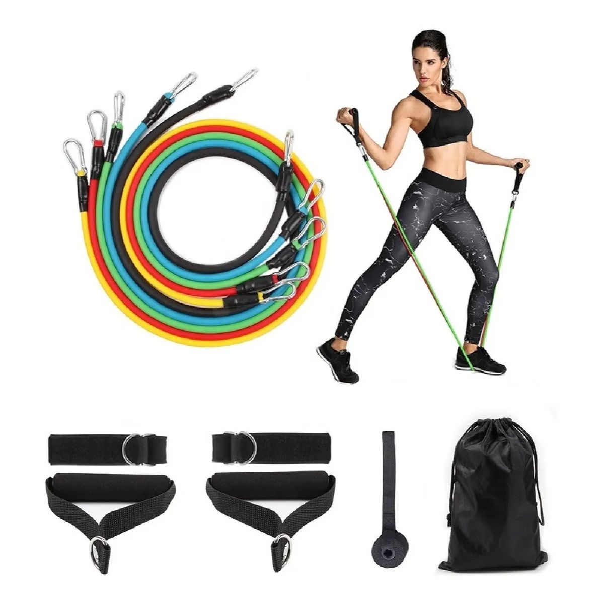 MOVI - Bandas Elásticas De Resistencia Ejercicios