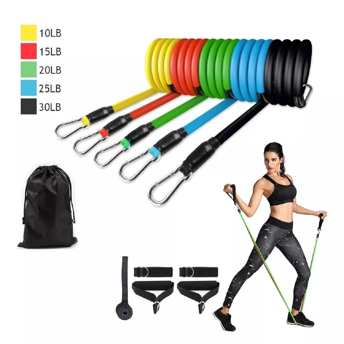 MOVI - Bandas Elásticas De Resistencia Ejercicios