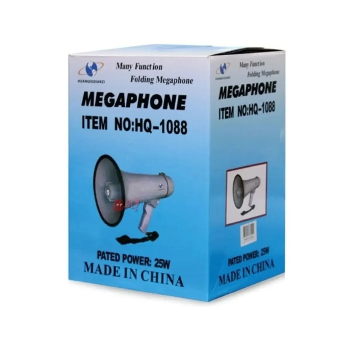 PUNTO STORE - Megáfono Recargable De 25w Con Sirena Y Grabadora - Ps