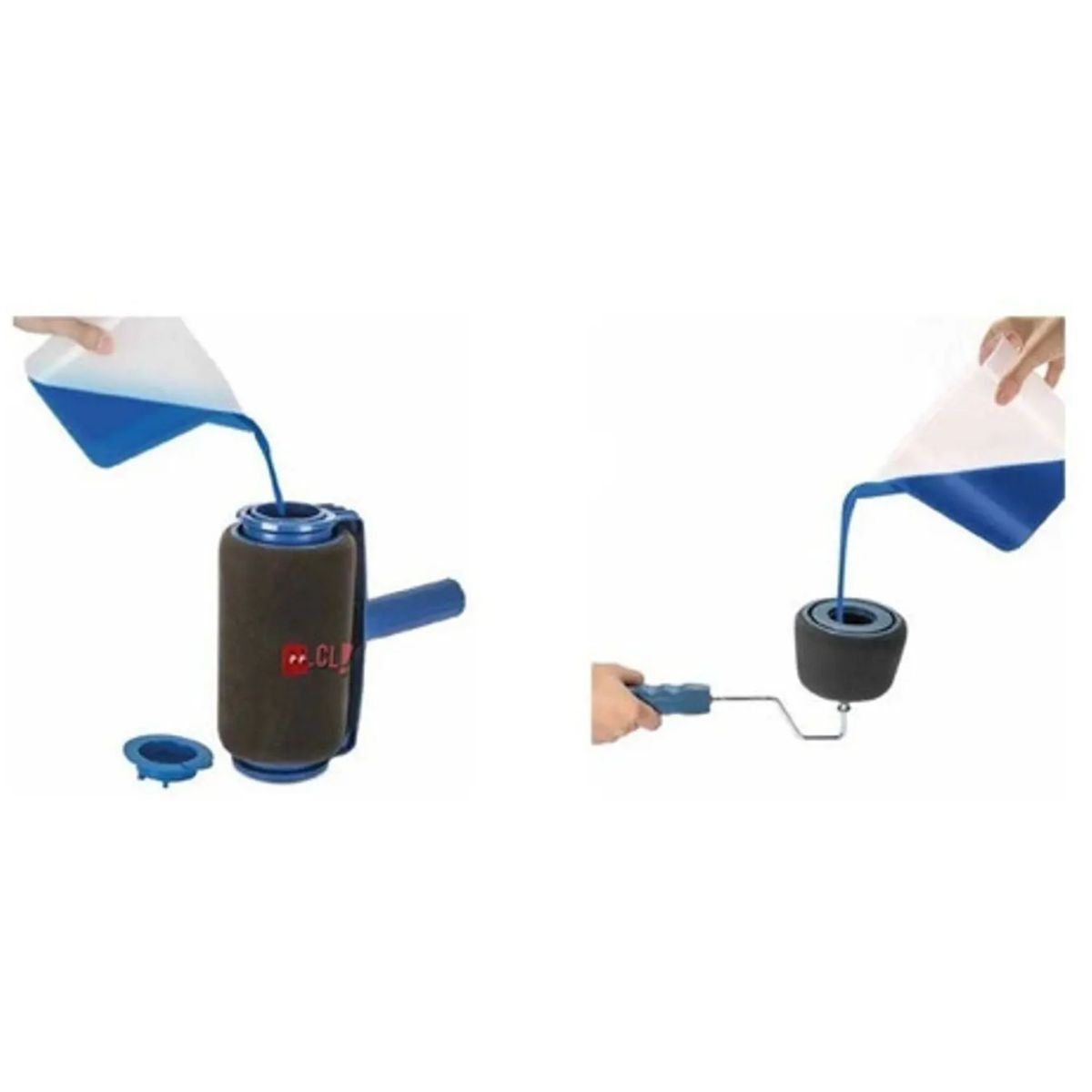 PUNTO STORE - Set Rodillo Pintura Para Pintar Fácil Antiderrame - Ps