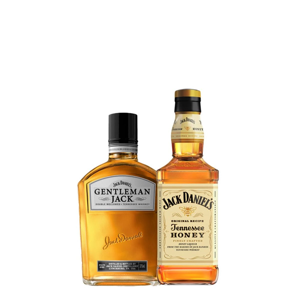 JACK DANIELS - Jack Daniels Honey 200ml + Whisky Gentleman Jack 200ml