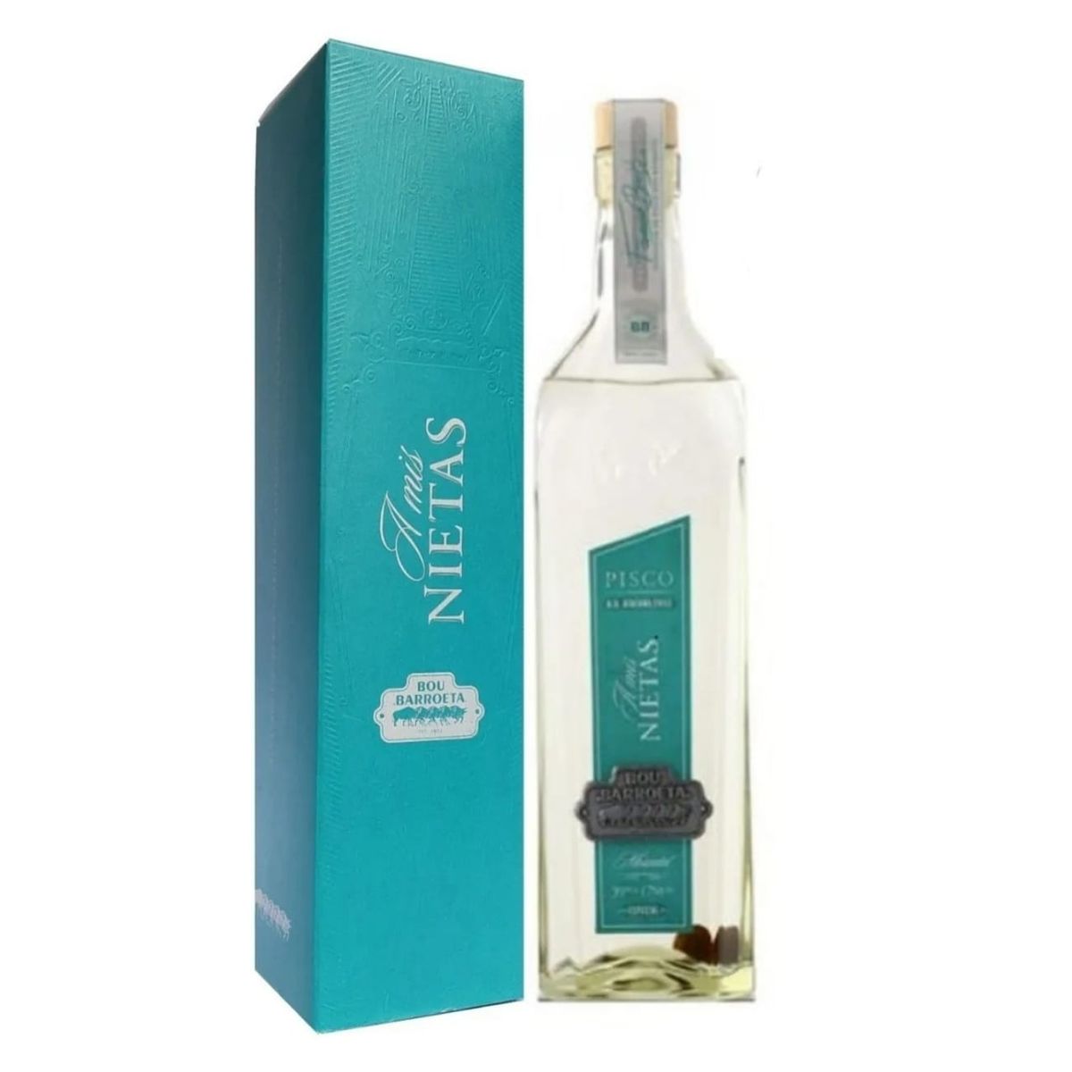 BOU - Pisco Bou Barroeta A mis Nietas 35º  750 ml