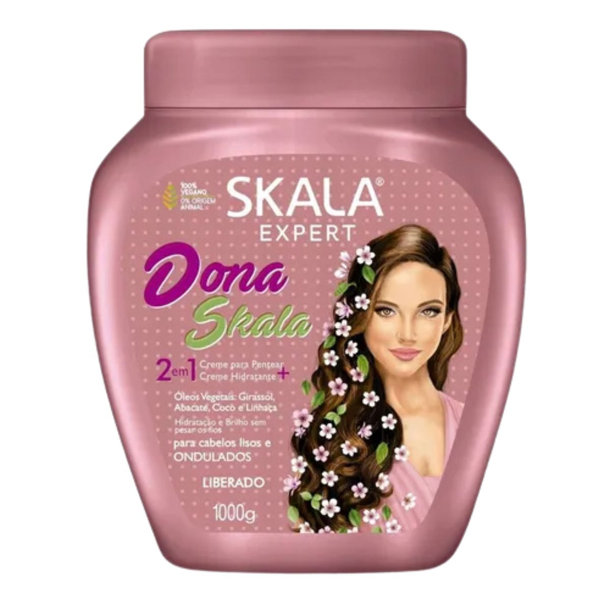 SKALA - Mascara Skala 2 En 1 Dona 1000 G Nutricion Y Brillo