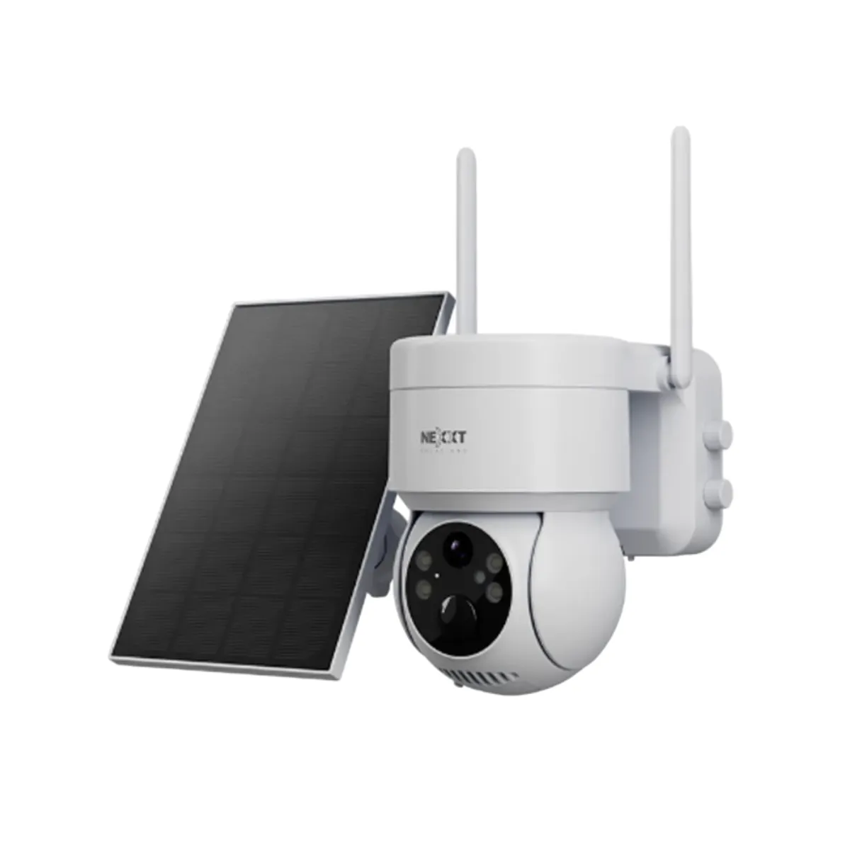 NEXXT SOLUTIONS - Nexxt NHC-OP20S Cámara PTZ 2K Wi-Fi con Panel Solar y Energía Solar