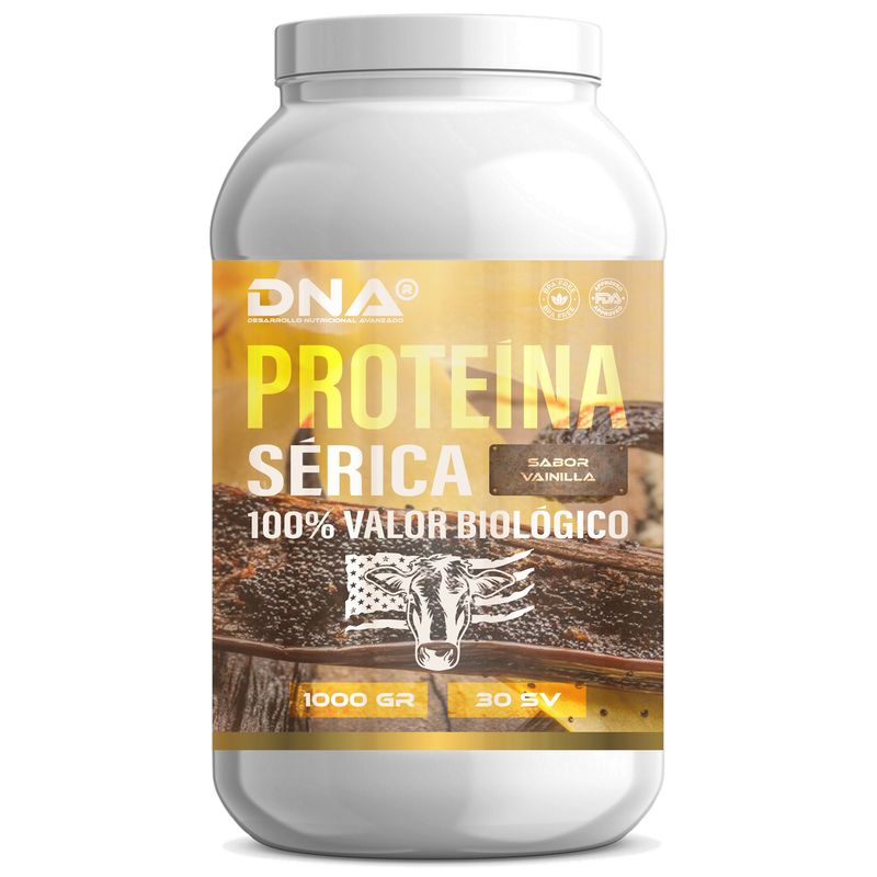 NUTRICION CHILE DNA - PROTEINA DNA® SABOR NATURAL - VAINILLA - POTE - 1KG