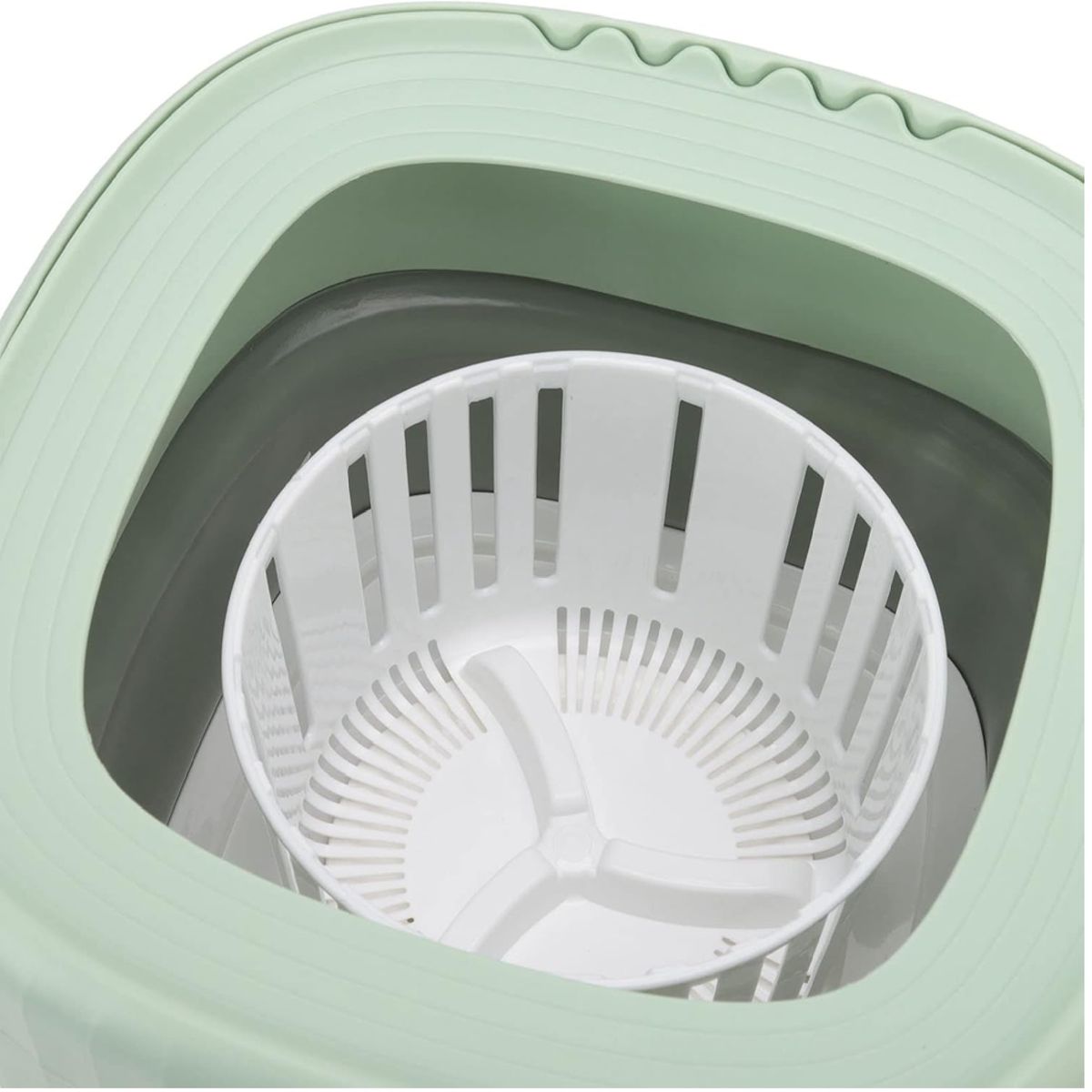 GENERICO - Mini Lavadora De Ropa Plegable Verde