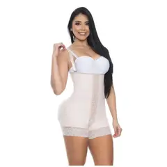 CINTURA SONADA - Faja Short Moldeadora Colombiana Strapless 3 Broches
