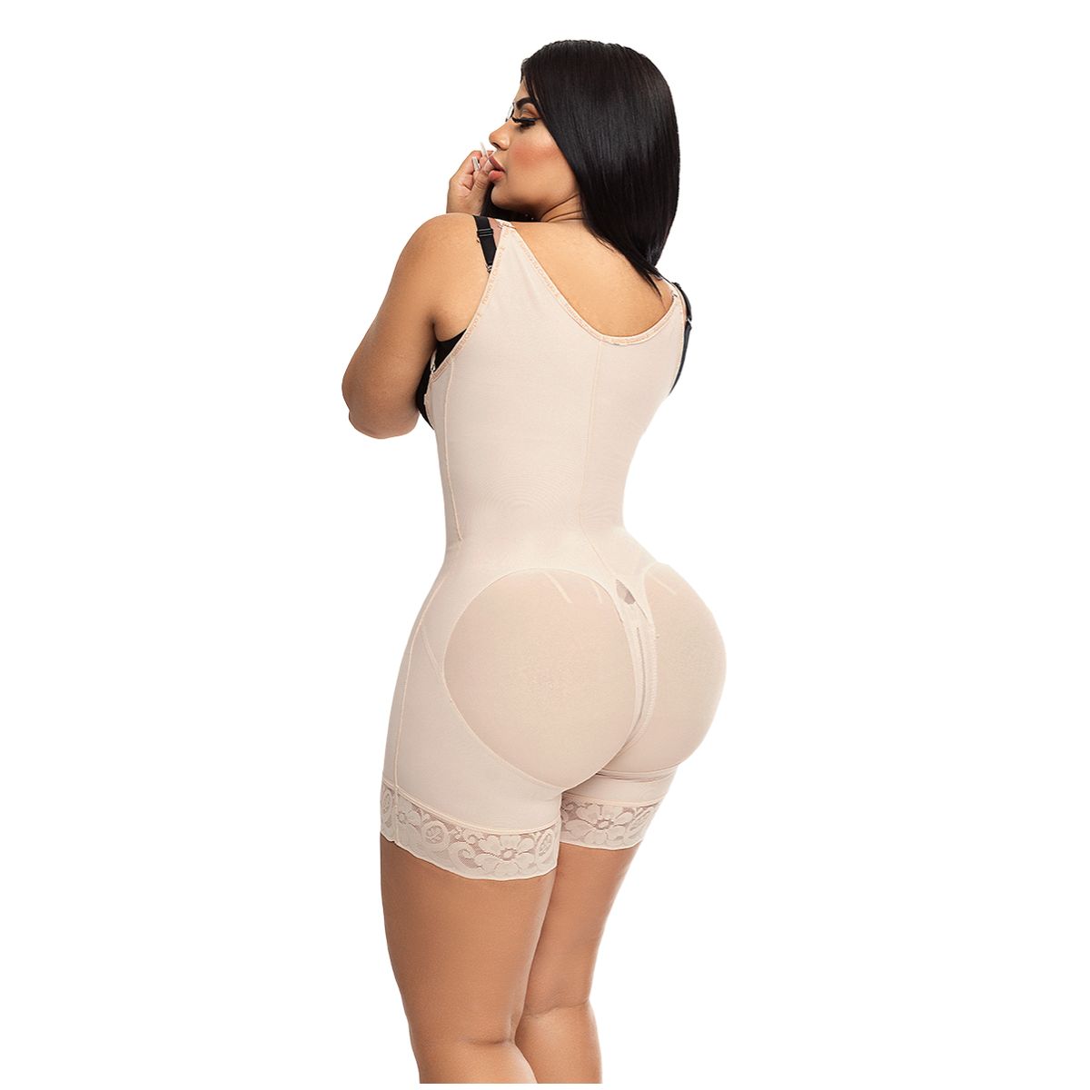 CINTURA SONADA - Faja Reductora Alta Compresion 3 Broches Colombiana