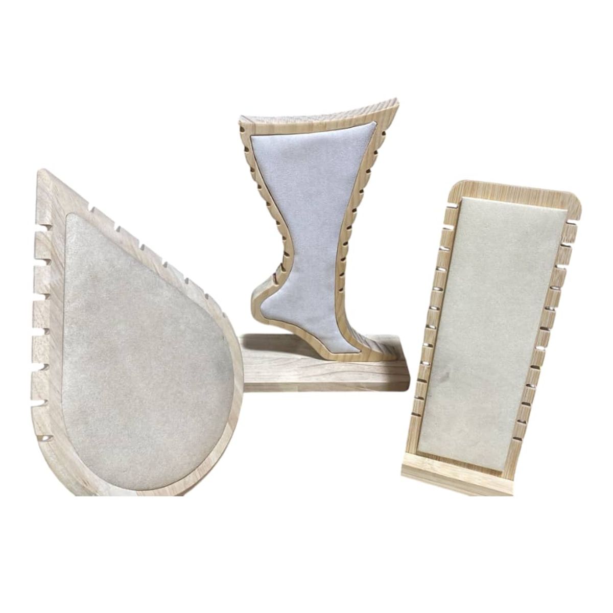 GENERICO - Set Versatil de 3 Exhibidores de Lujo Gms