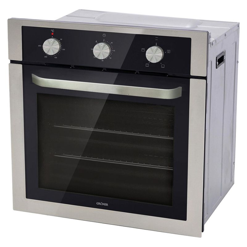 GRONER - Horno Eléctrico Empotrable 56L