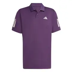 ADIDAS - Polera Cuello Camisa Club de Tenis 3 Tiras Climacol