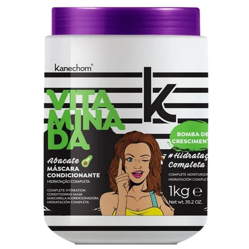 KANECHOM - Máscara capilar  Vitaminada Base De Palta kanechom
