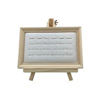 Exhibidor de Lujo 24 Espacios Soporte de Madera