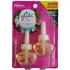 GLADE - Recarga Aceite Tropical Floral Pack 2