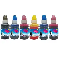 CREA PRINT - Pack 6 Tintas Compatibles Con Epson T673 L800 L1800 L805 L81