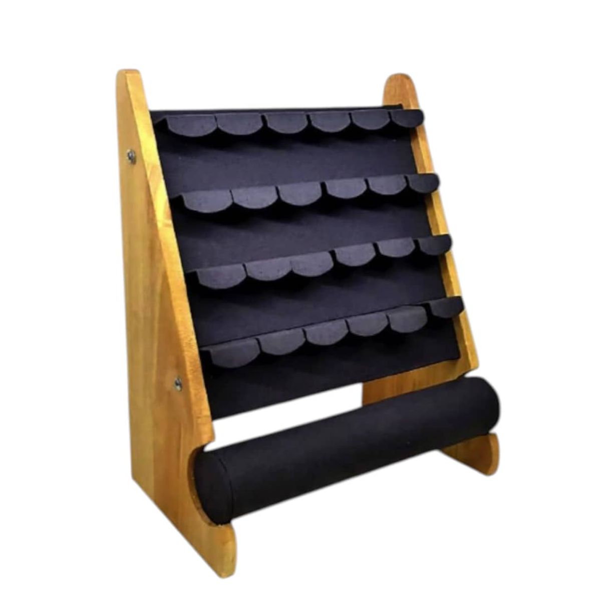 GENERICO - Exhibidor Duo Aros y Pulseras Negro Gms