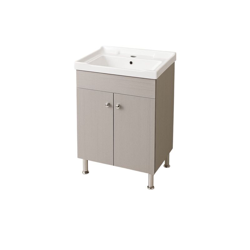 GENERICO - Mueble de Baño con Lavamanos 50x37x89 cm  Diseño Moderno y Funcional