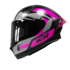 ICH - Casco moto 503 masker fc sm integral certificación dot qr TALLA M