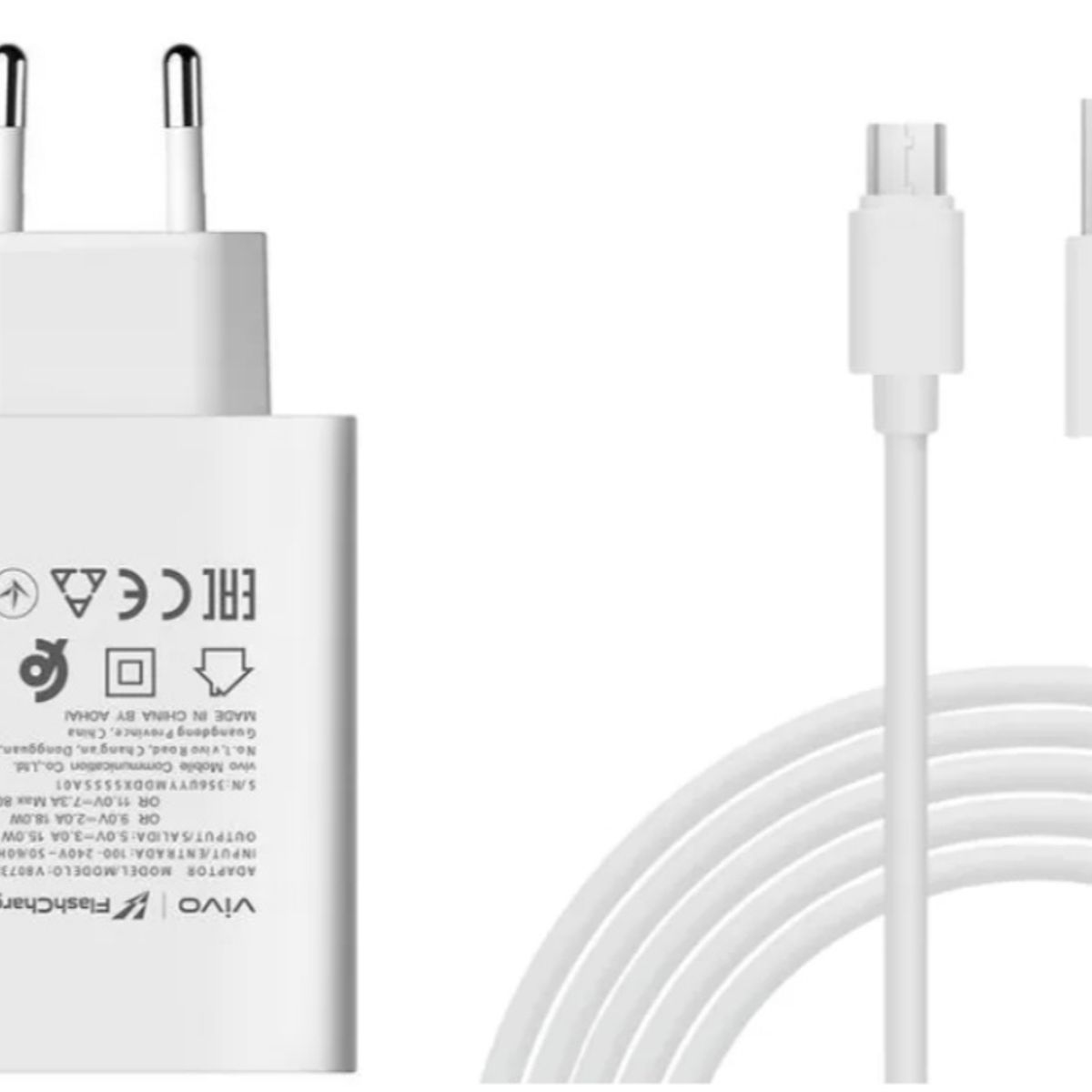 VIVO - CARGADOR VIVO 80W FLASH CHARGER ORIGINAL