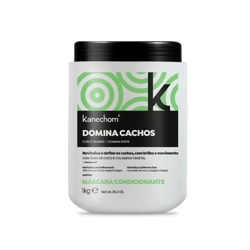 KANECHOM - Máscara Domina Cachos Definición E Hidratación 1 Kg Kanechom