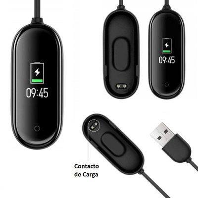 Imagen 2 del producto Cargador Cable USB Compatible para Xiaomi Mi Band 4 USB