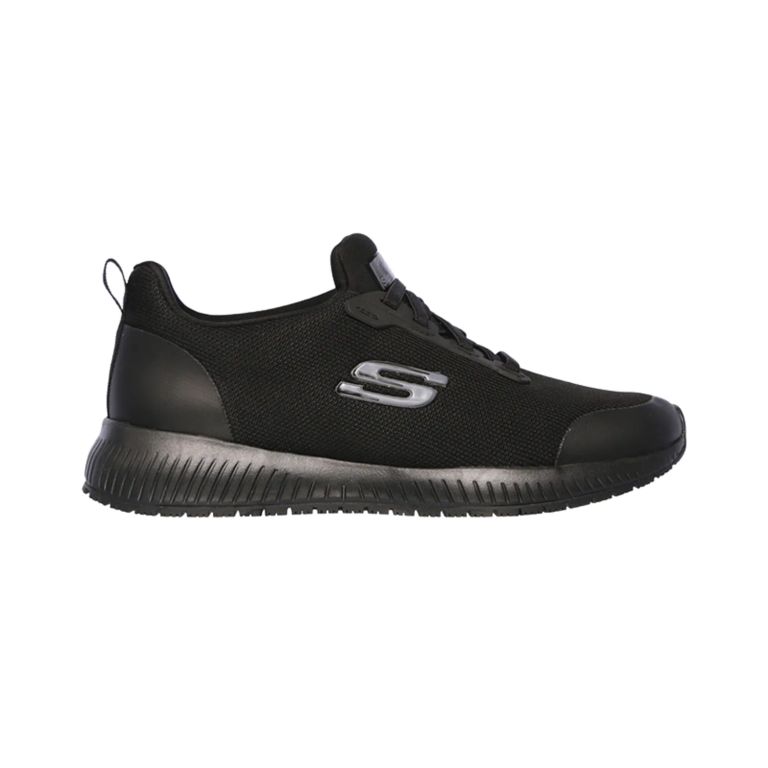 Zapatilla Ocupacional Skechers Squad Sr Negro 35