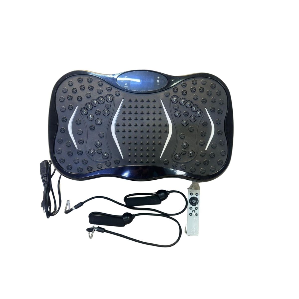 GENERICO - Plataforma Vibratoria Bluetooth Con Bandas Lcd Ejercicios TN