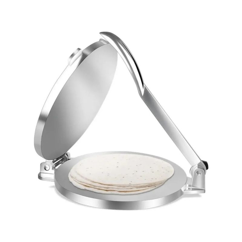 GENERICO - Prensa Masa Para Tortillas Tacos Patacones Cocina 27x20cm SKU CH