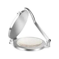GENERICO - Prensa Masa Para Tortillas Tacos Patacones Cocina 27x20cm SKU CH