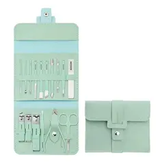 GENERICO - Manicure Set 16 Piezas Pedicure Herramienta Uñas Profesional