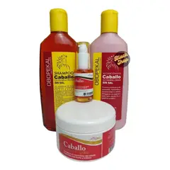 GENERICO - Kit Completo Shampoo + Acondicionador Sin Sal Aceite Crema