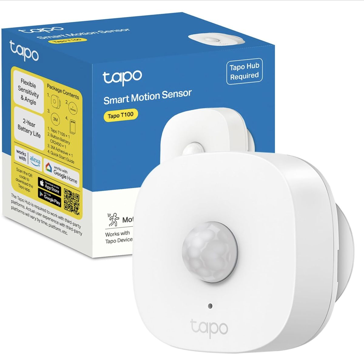 TP LINK - Sensor De Movimiento PiR TAPO HomeKit Alexa Google - Requiere HUB