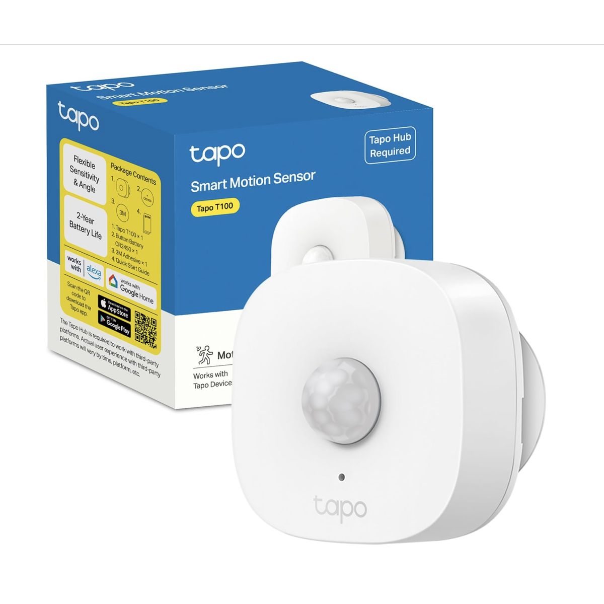 TP LINK - Sensor De Movimiento PiR TAPO HomeKit Alexa Google - Requiere HUB