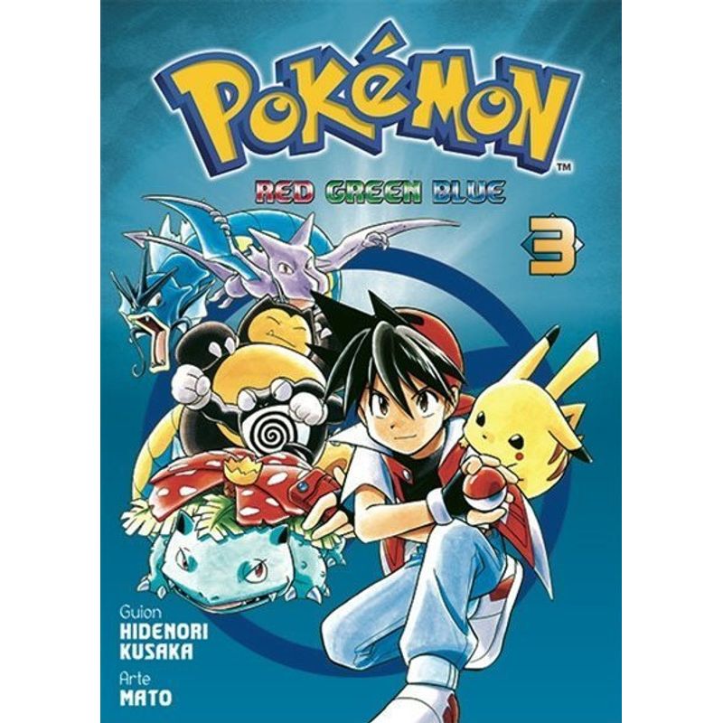PANINI EDICIONES - Pokémon Red Green Blue 03 - Panini Ar