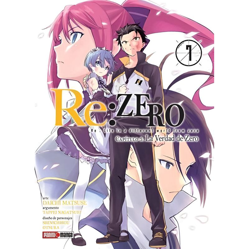 PANINI EDICIONES - Re Zero Cap3 La Verdad De Zero 7 - Panini Arg