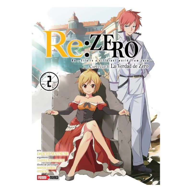 PANINI EDICIONES - Re Zero Capitulo 3 La Verdad De Zero 02 - Panini Ar