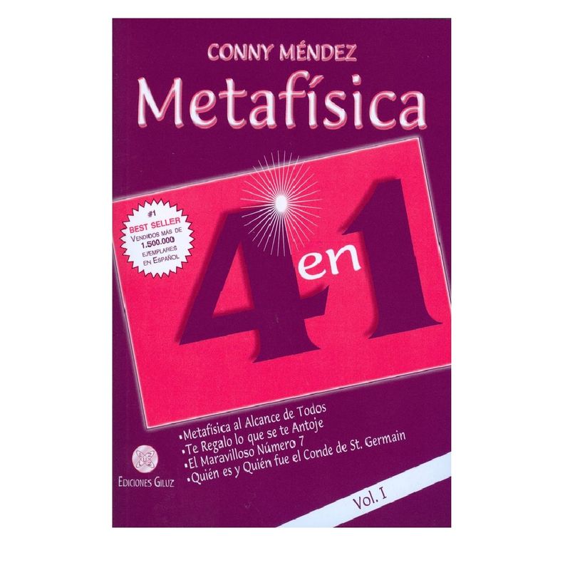 GILUZ EDICIONES - METAFISICA 4 EN 1 VOL.I MENDEZ, CONNY