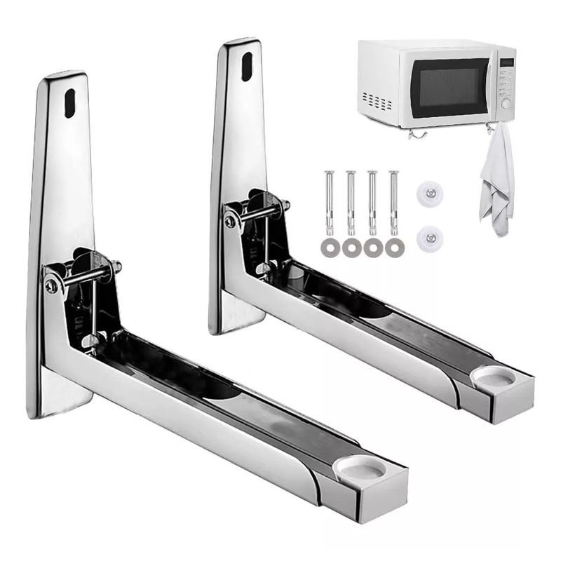 GENERICO - Soportes Plegables Para Horno Microondas En Pared
