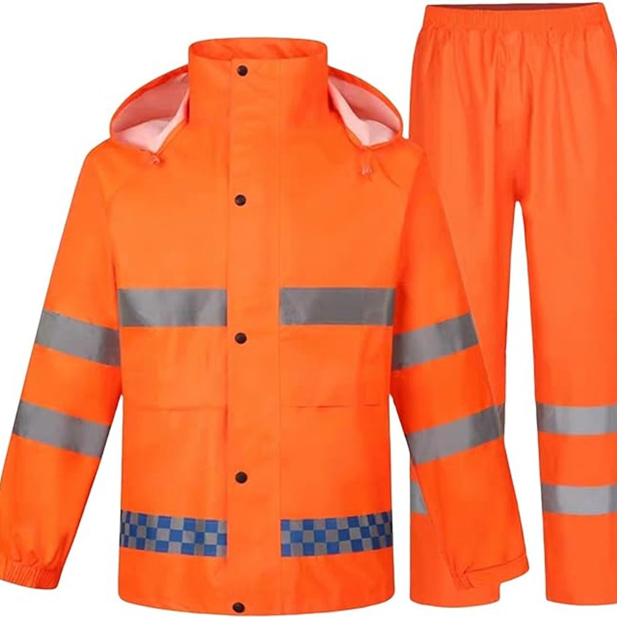 EDWINAYY - Traje De Agua Poliuretano 100% Impermeable Bicolor - Moto